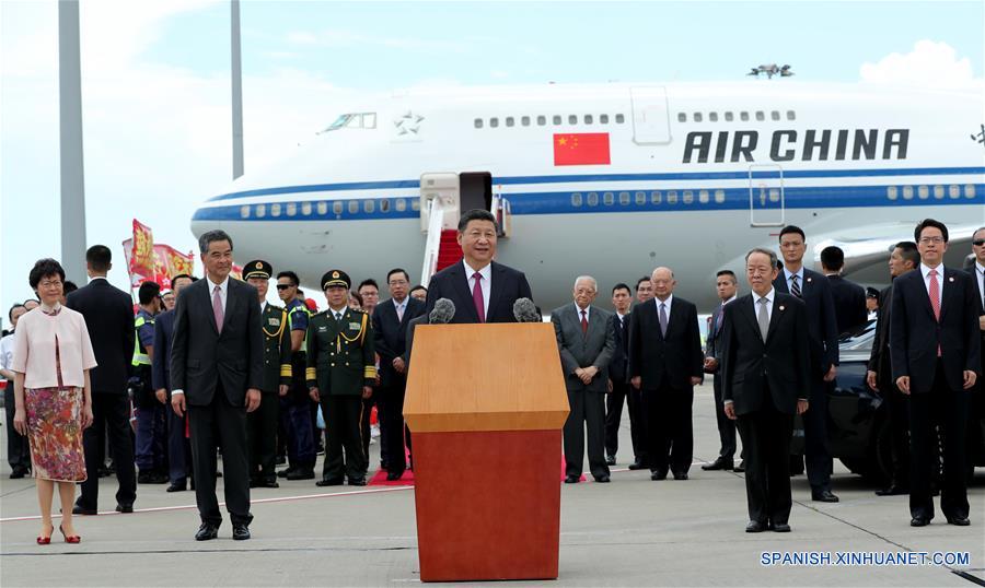 Presidente Xi promete apoyo continuo a Hong Kong