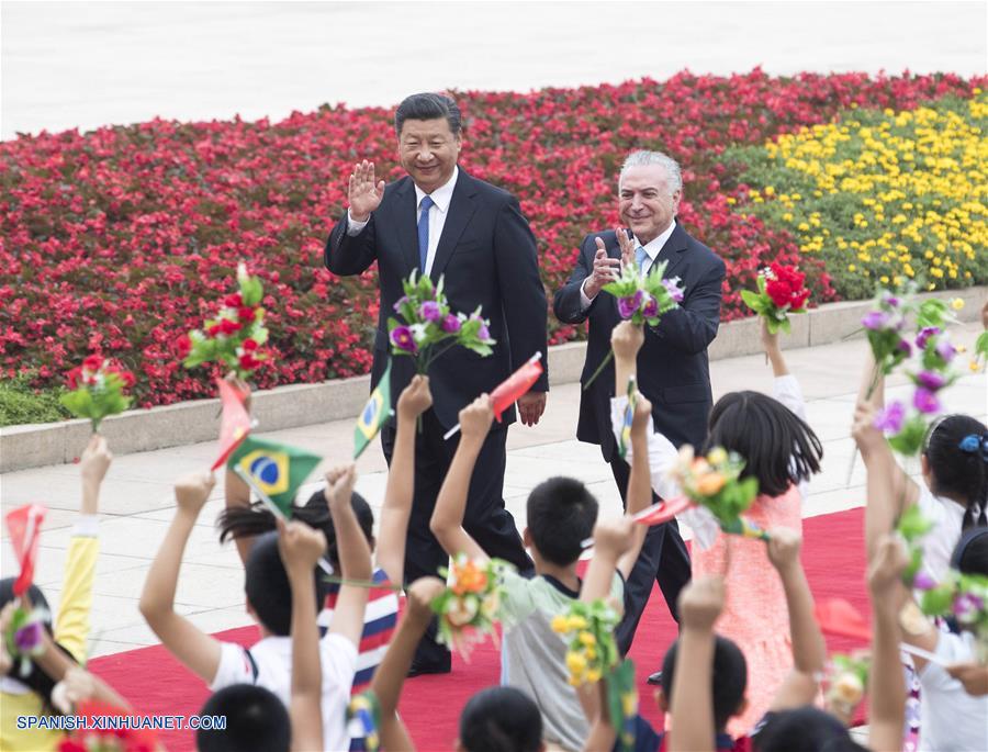 China y Brasil acuerdan promover más asociación estratégica integral