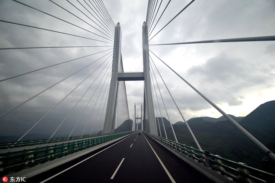 Beipanjiang: el puente chino más alto del mundo