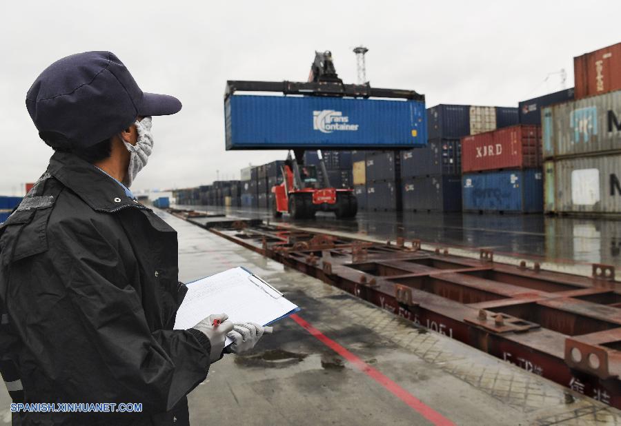 Inauguran nueva ruta de carga ferroviaria y marítima entre China y Europa