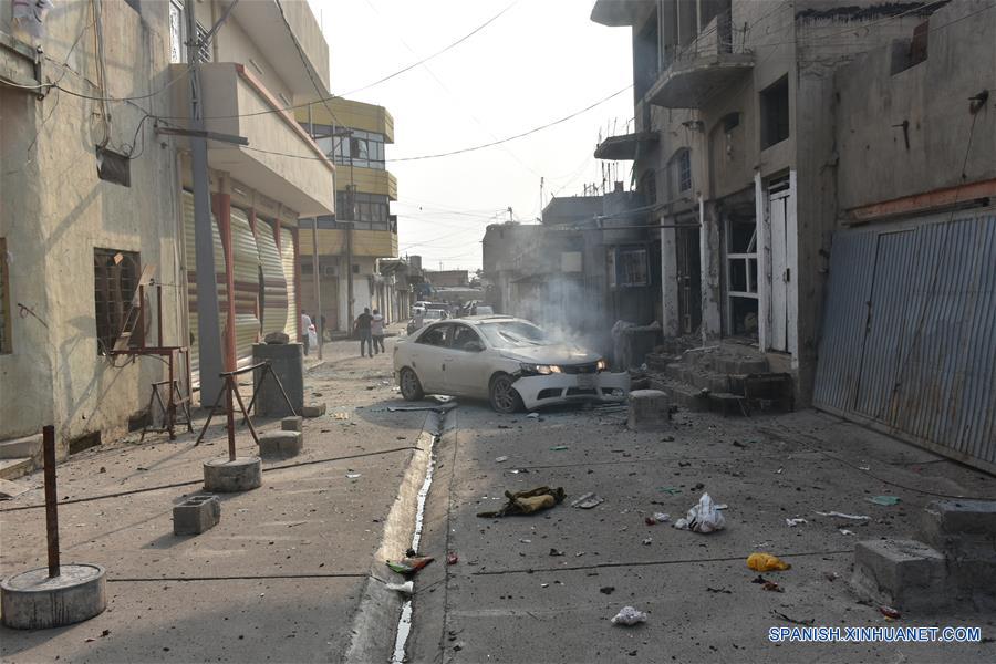 Mueren cinco personas en doble ataque con bomba en Kirkuk, Irak