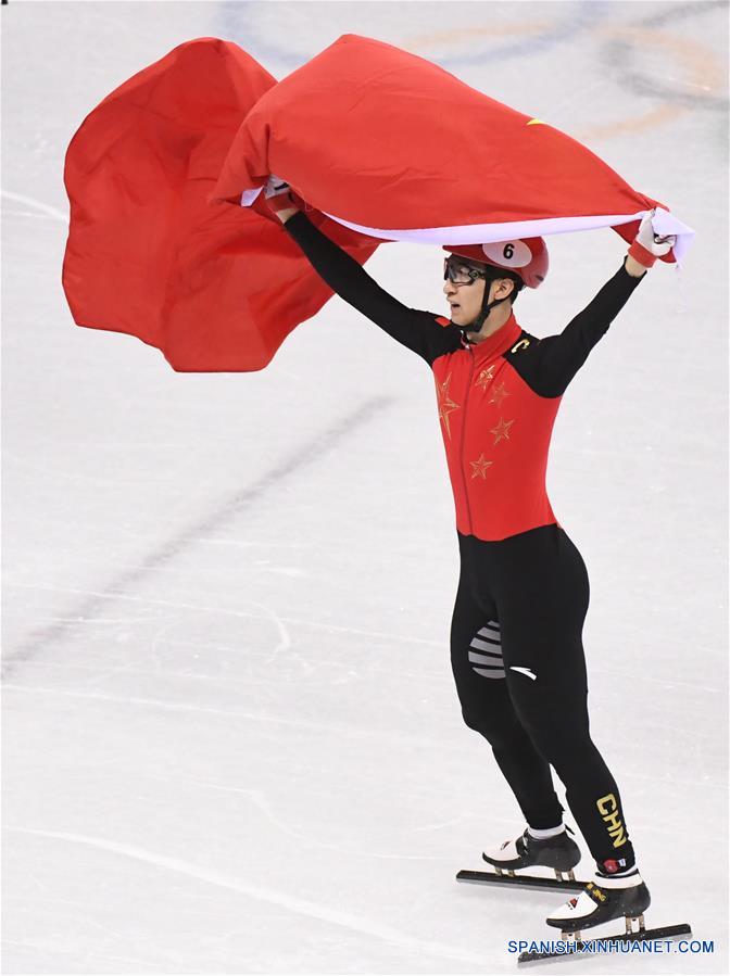 Wu Dajing gana el primer oro de China en PyeongChang 2018