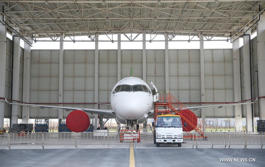 El segundo prototipo del avión C919 volará en abril