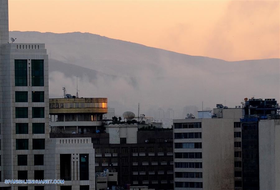 (Ataque contra Siria) Estados Unidos ataca objetivos en Damasco