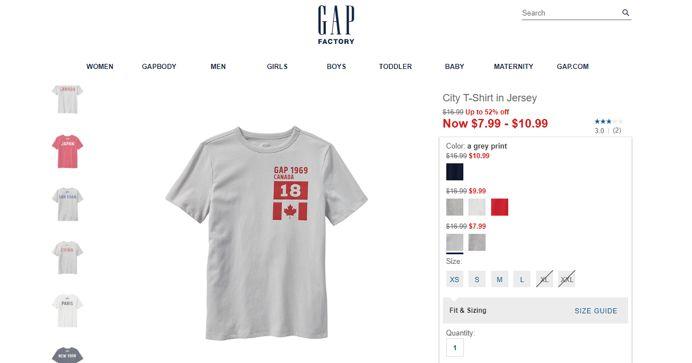 Los internautas chinos encaran a la marca GAP por su “error involuntario”