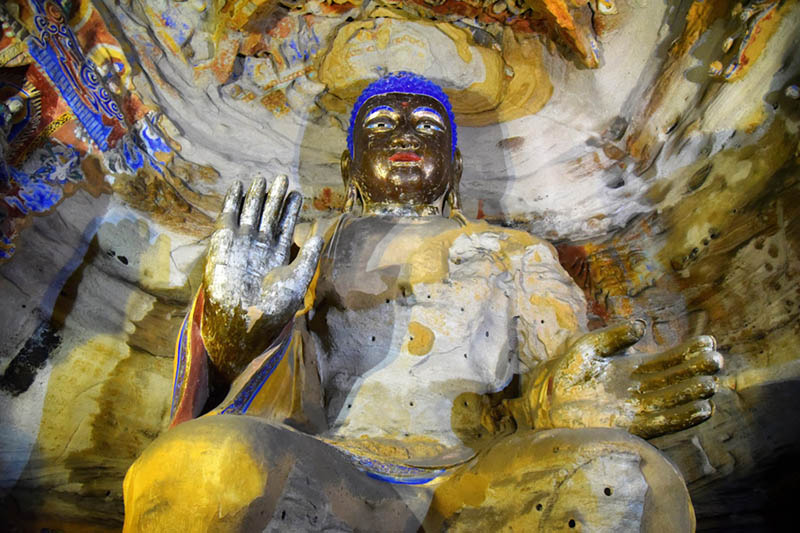 Las grutas de Yungang, la cuna del arte budista de China, albergan más de 51.000 esculturas. [Foto: Zhang Xingjian]