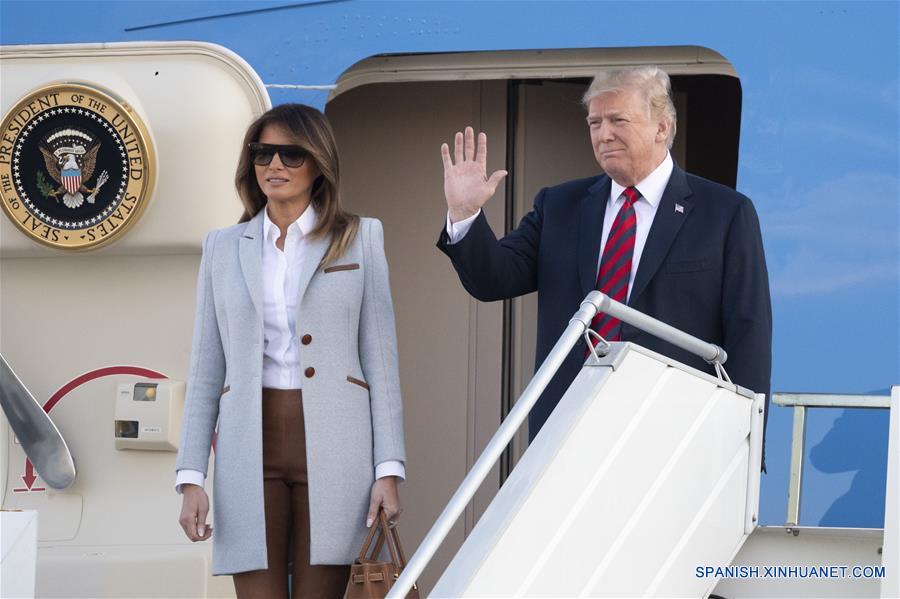 En medio de protestas, Trump llega a Helsinki para cumbre con Putin