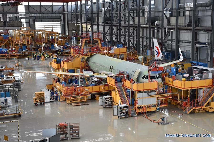 Línea de ensamblaje final de Tianjin entregó 378 aviones A320