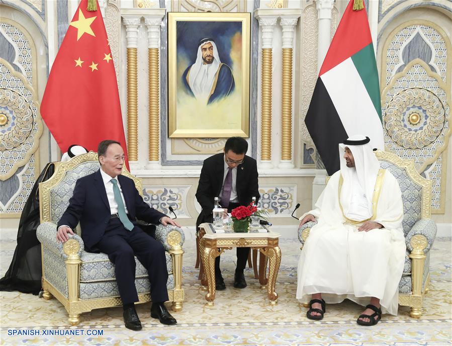 China y Emiratos Arabes Unidos acuerdan expandir más cooperación