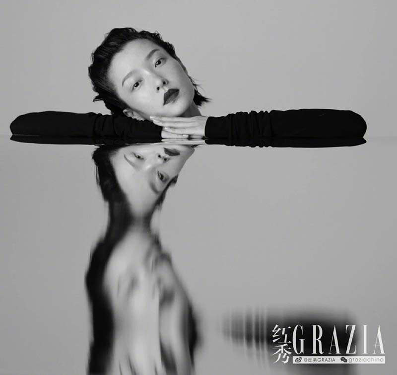 La afamada modelo china Du Juan aparece en la portada de Grazia