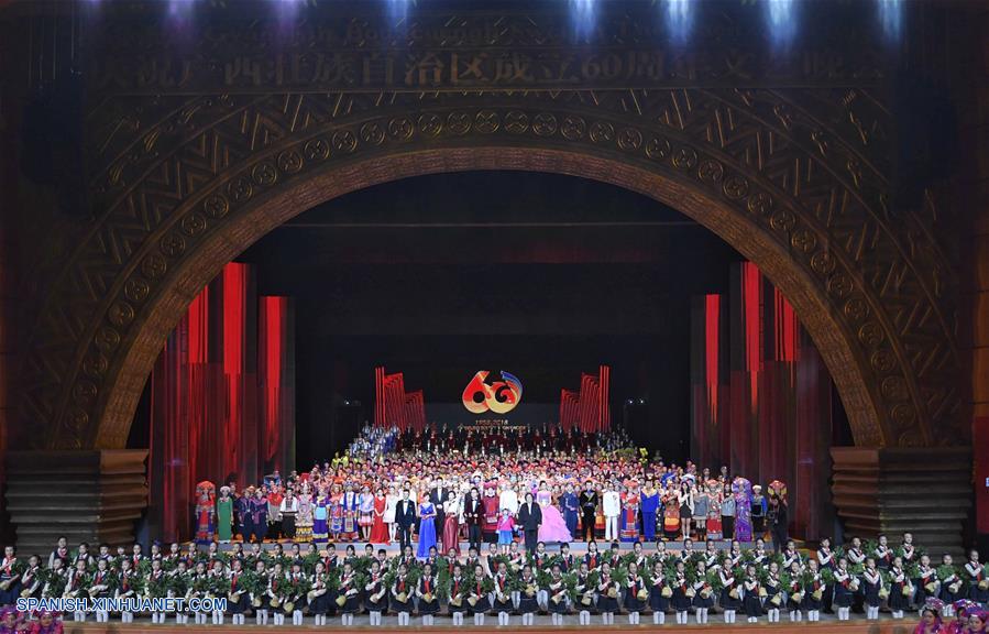 Delegación de gobierno central asiste a celebración de 60o aniversario de Guangxi