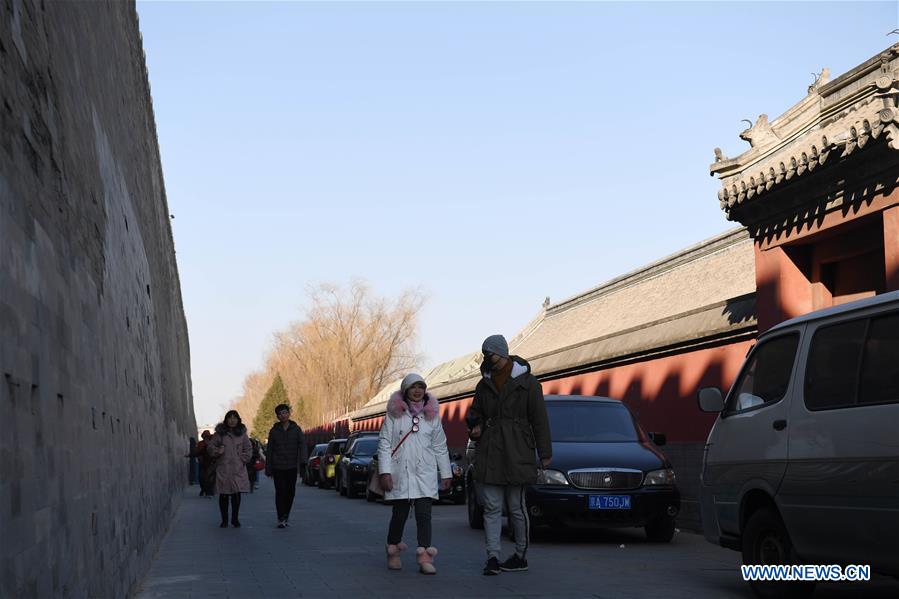 El Museo del Palacio Imperial de Beijing abre la zona entre las puertas Shenwu y Donghua