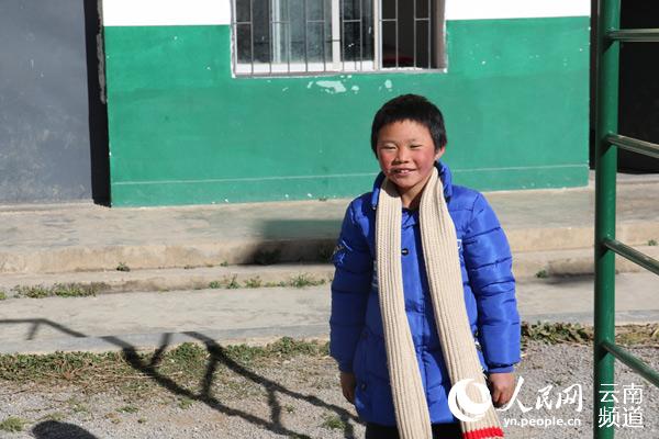 Wang Fuman en su escuela. (Foto: People Daily/ Xu Qian)