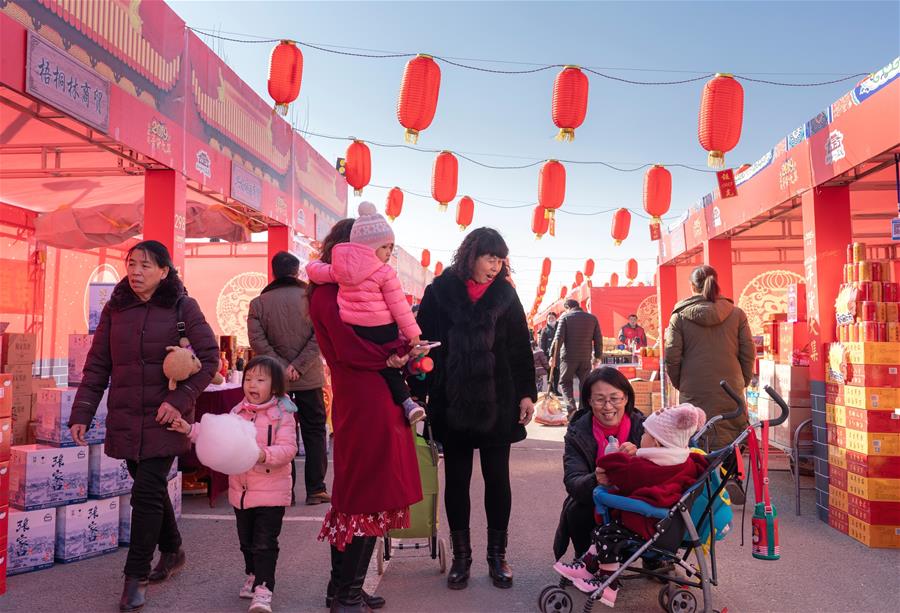 Seleccionan decoraciones del Festival de Primavera en Hebei, China