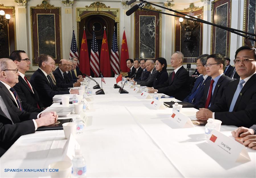 China y EEUU comienzan 7a ronda de conversaciones comerciales de alto nivel en Washington