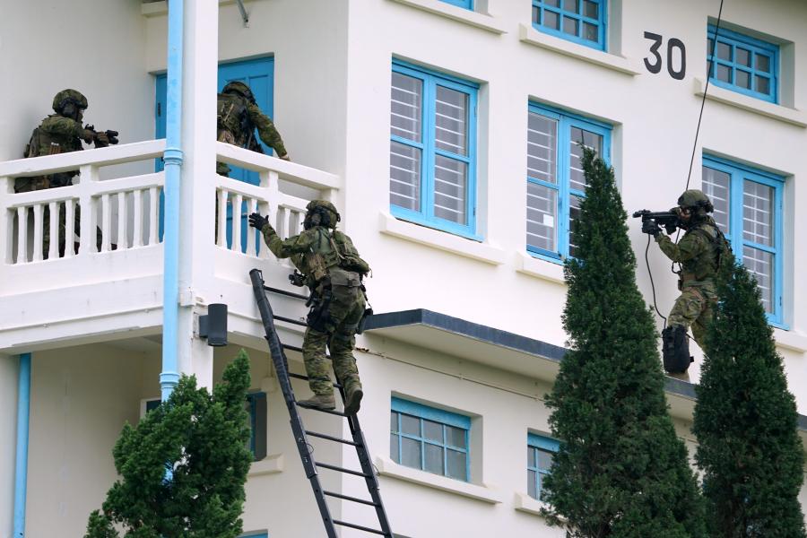 Organizan un simulacro antiterrorista en Hong Kong