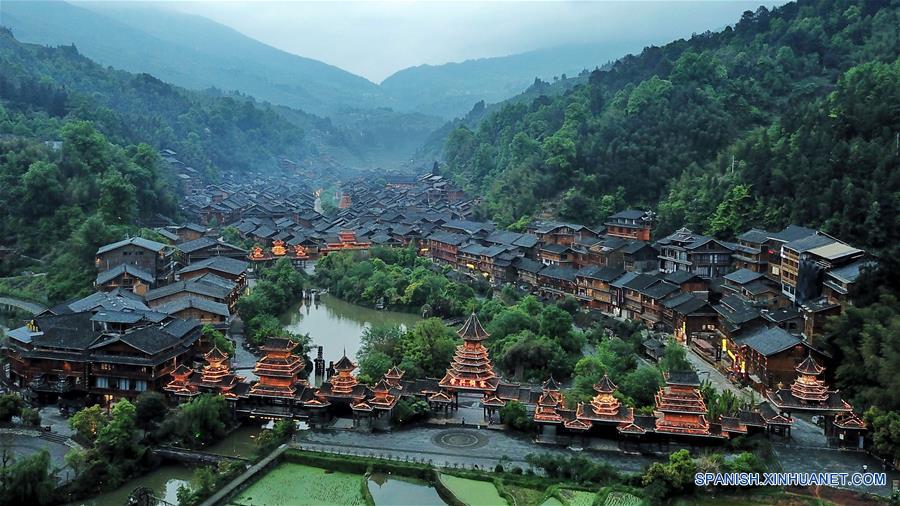 Villa Dong de Zhaoxing en Guizhou