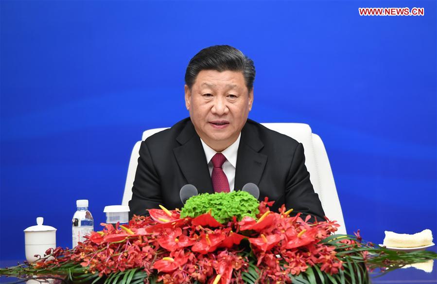 Xi se reúne con jefes de delegaciones extranjeras asistentes a actos por 70o aniversario de Armada de EPL