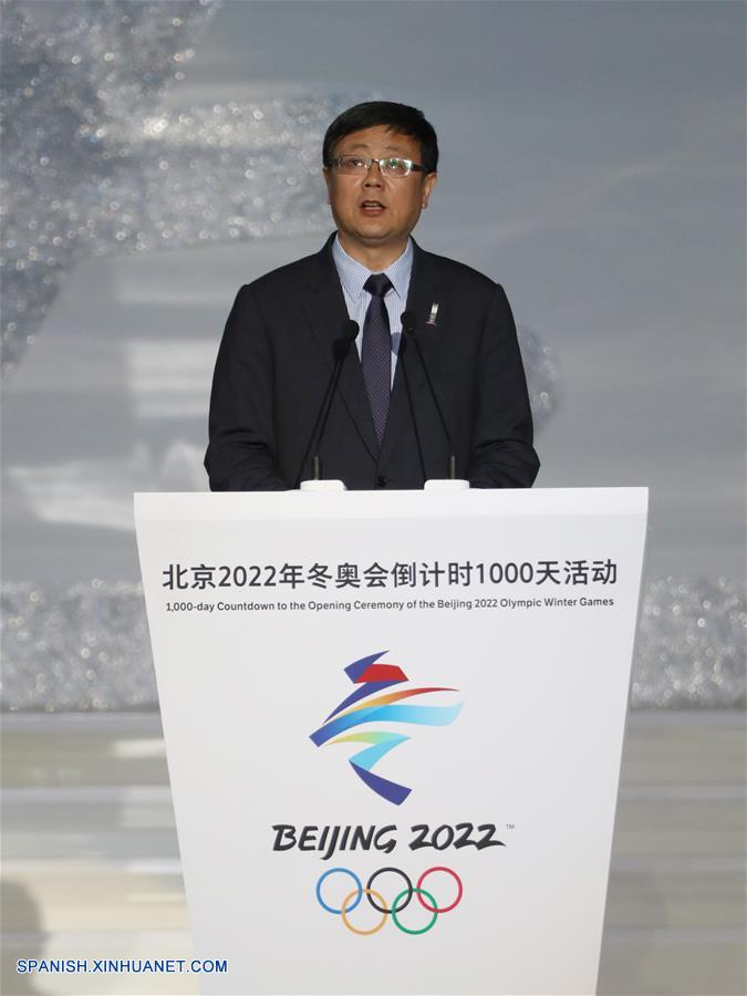 Beijing 2022 celebra cuenta regresiva de 1.000 días