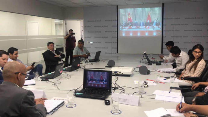 Perú realiza videoconferencia con China para conocer sus experiencias en la lucha contra el COVID-19