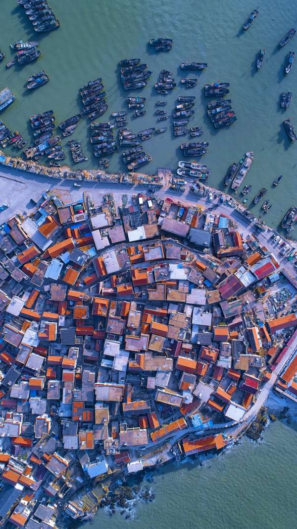 La belleza preside todos los rincones de la costa de Lianyungang, en la provincia de Jiangsu, China. [Foto: proporcionada a China Daily]