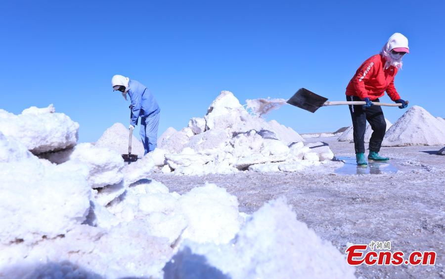 En fotos: un vistazo a las salinas de Gansu