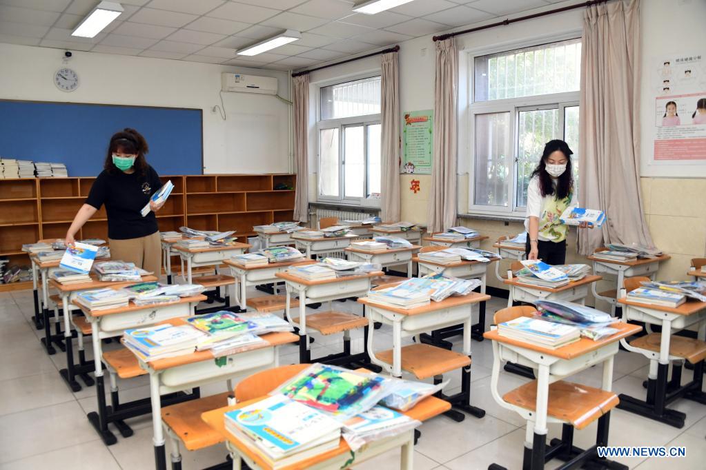 La ense?anza primaria en Beijing está lista para iniciar el nuevo semestre escolar