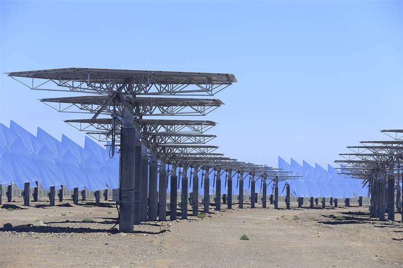 Central termosolar de Hami: modelo verde que funciona a plena capacidad