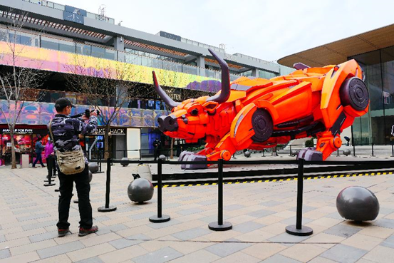 Exposición en Sanlitun, Beijing. Foto: He Luqi/Pueblo en Línea