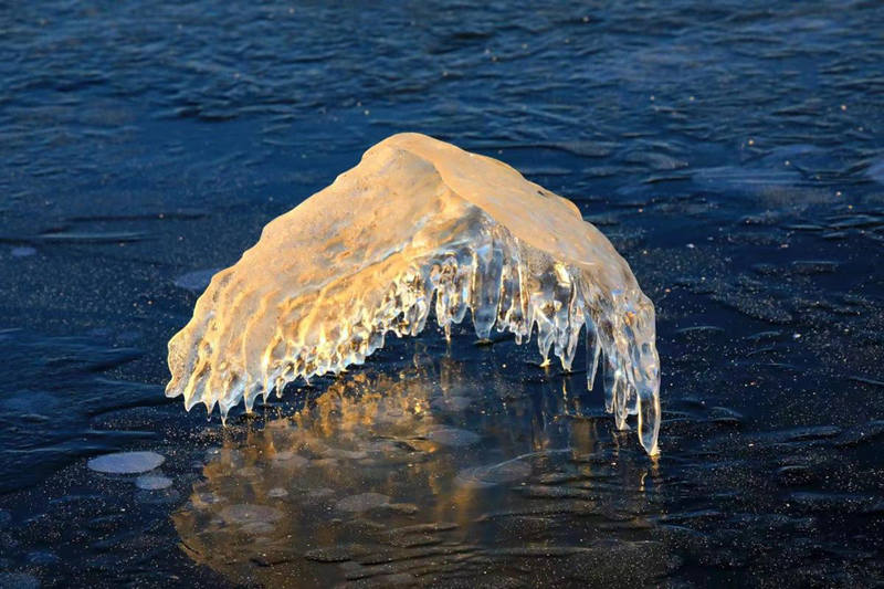 Río Heilongjiang se congela ante la llegada del temprano invierno