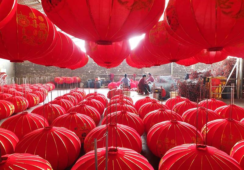 Faroles rojos por todas partes: artesanía de excelencia en Jishan, Shanxi