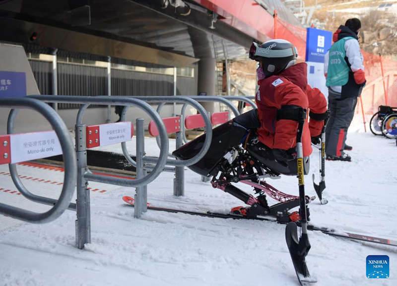 El Centro Nacional de Esquí Alpino está listo para los Juegos Paralímpicos de Invierno de Beijing