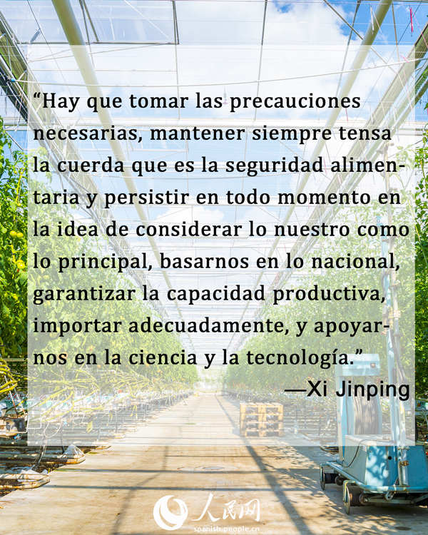 El presidente Xi Jinping recalca la importancia de seguridad alimentaria en las Dos Sesiones