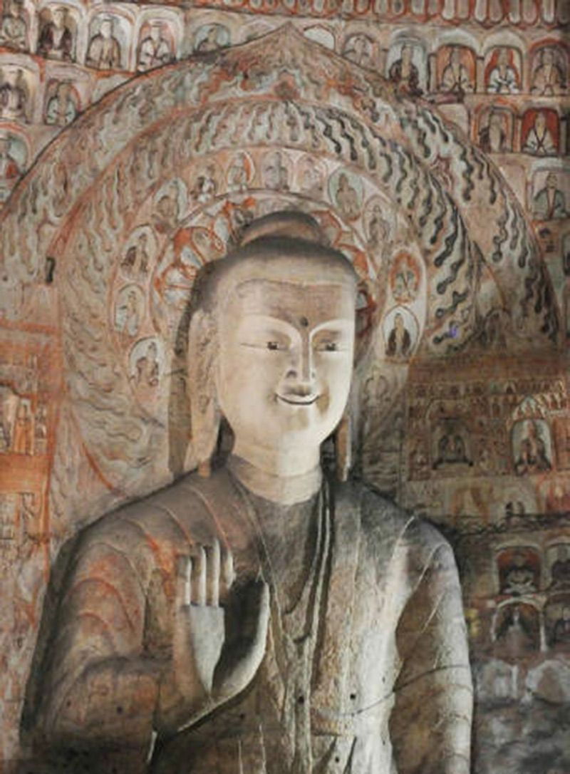 Reabren la gruta con el Buda más alto de las Grutas de Yungang en Shanxi