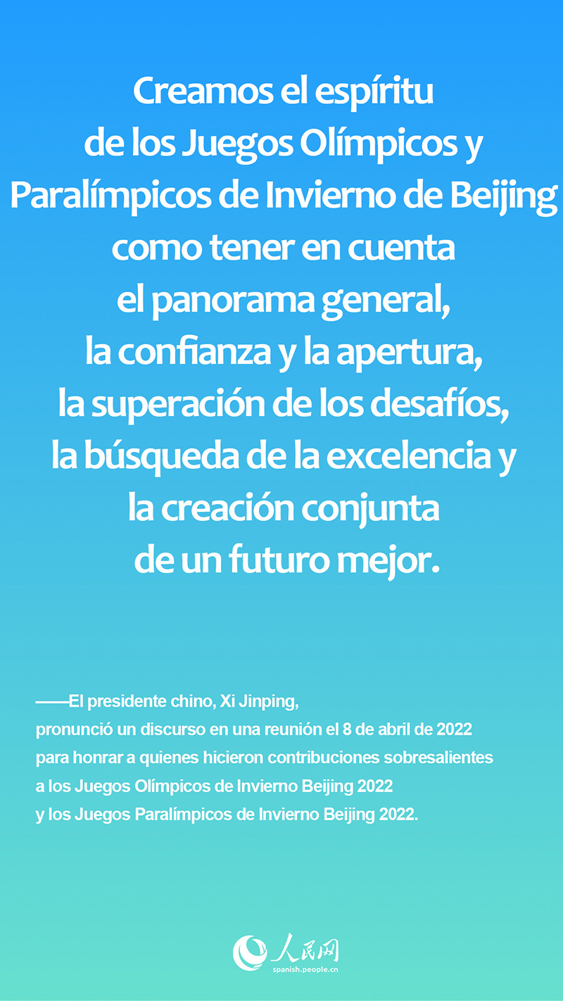 Xi pronuncia discurso en reunión de elogio a modelos a seguir de Olímpicos y Paralímpicos de Invierno de Beijing