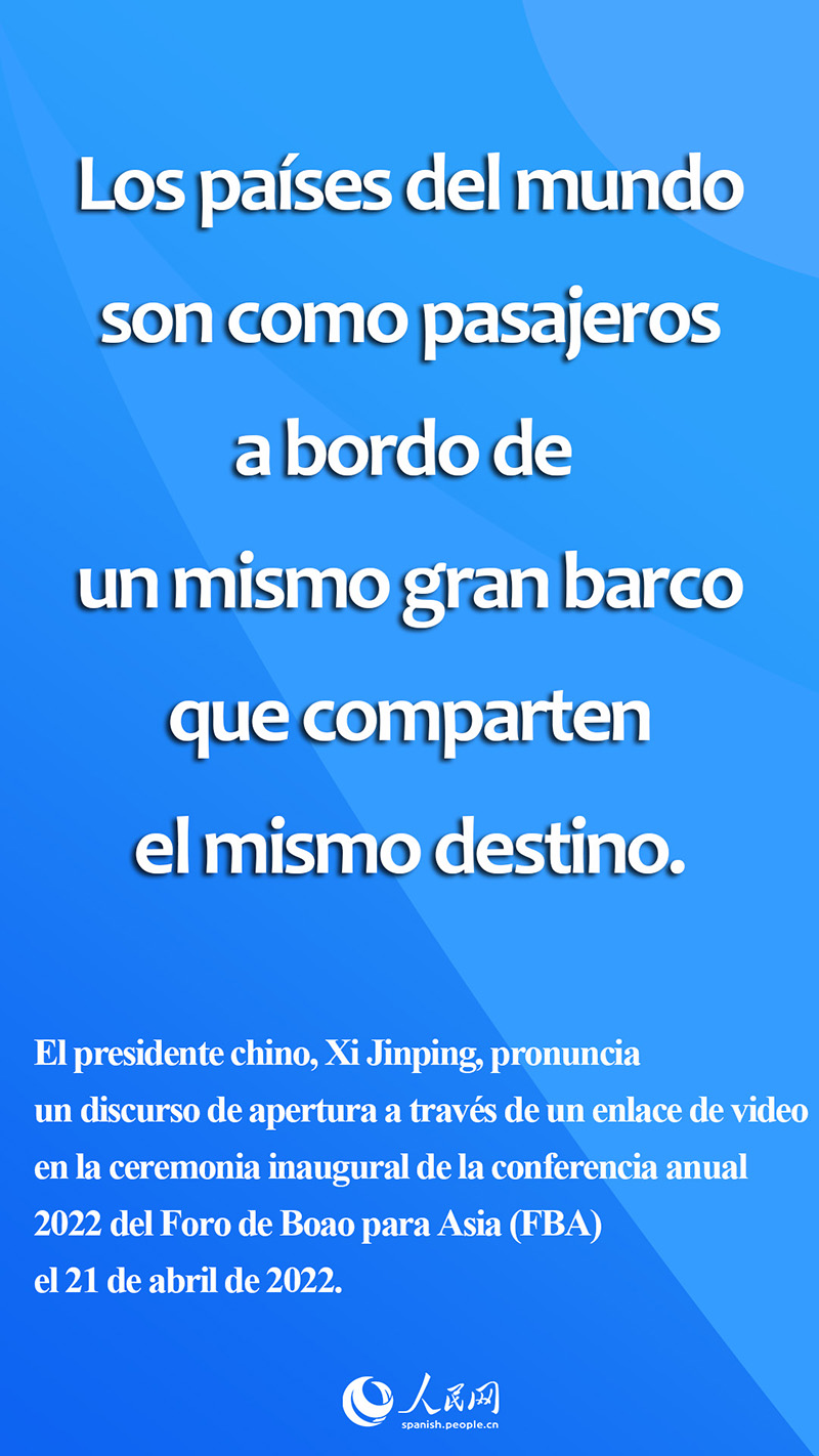 Los puntos destacados del discurso de apertura de Xi Jinping en la conferencia anual del Foro Boao