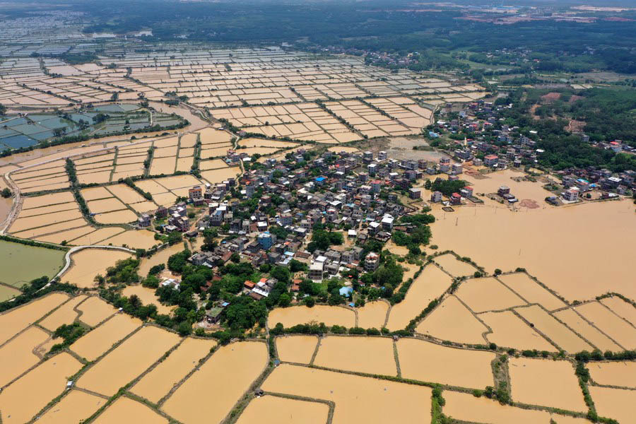 China renueva alerta amarilla por tormentas de lluvia