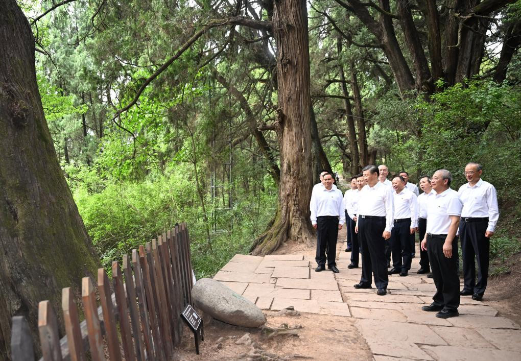 Xi inspecciona la provincia de Sichuan, en el suroeste de China