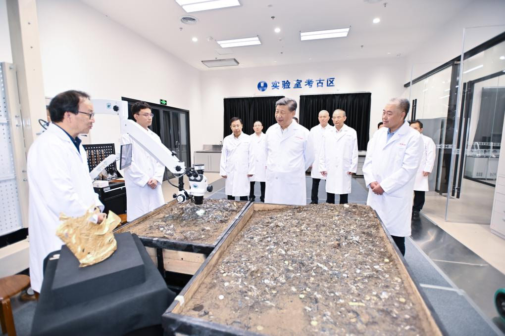 Xi inspecciona la provincia de Sichuan, en el suroeste de China