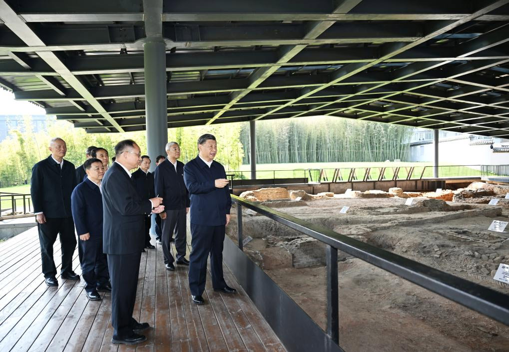 Xi inspecciona ciudades de Jingdezhen y Shangrao en provincia oriental china de Jiangxi