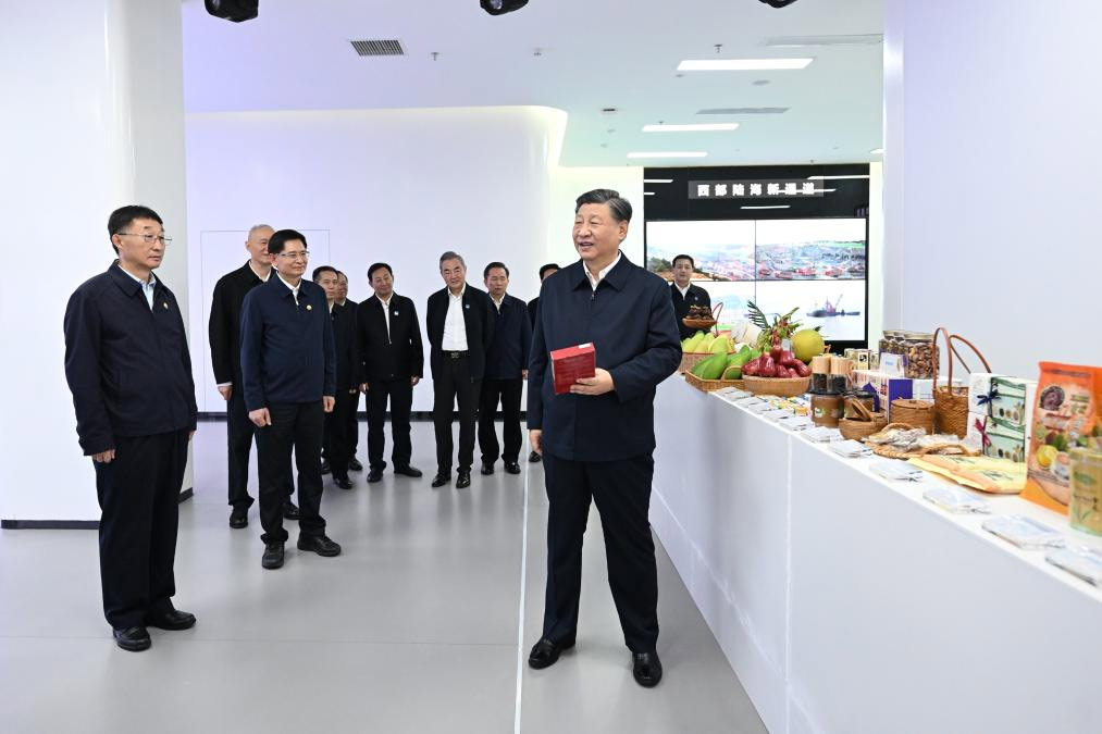 Xi inspecciona ciudad meridional china de Nanning