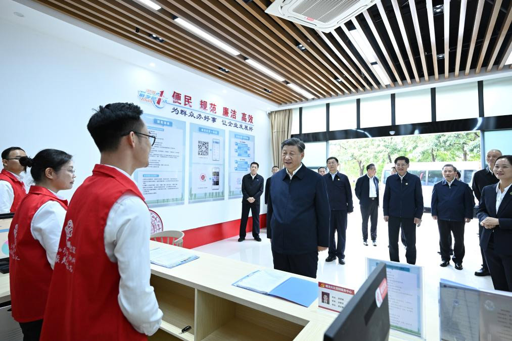 Xi inspecciona ciudad meridional china de Nanning