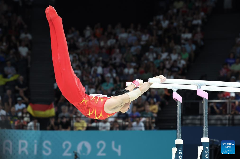 Zou Jingyuan gana segundo oro para la gimnasia china en los JJ. OO. de París 2024