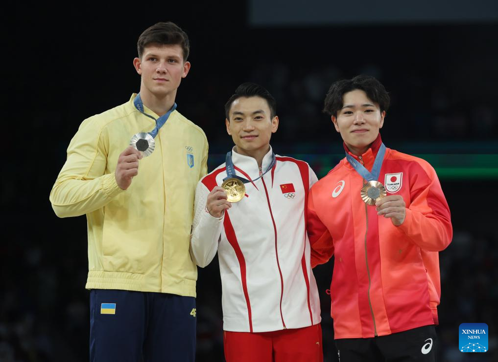 Zou Jingyuan gana segundo oro para la gimnasia china en los JJ. OO. de París 2024