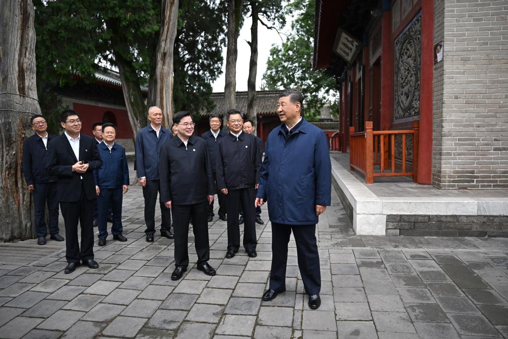 Xi realiza inspecciones en provincias de Shaanxi y Gansu en el noroeste de China