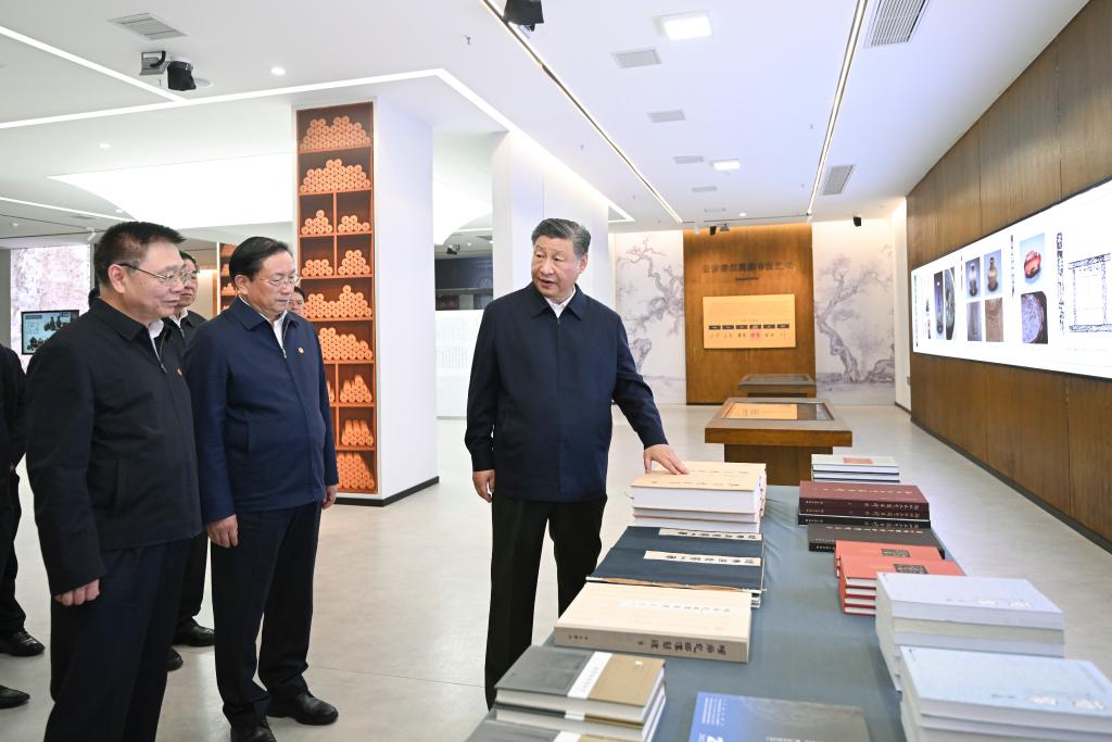 Xi inspecciona provincia central china de Hubei