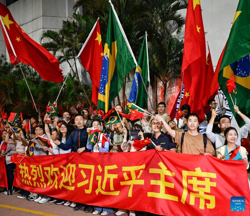 Xi espera seguir mejorando lazos China-Brasil