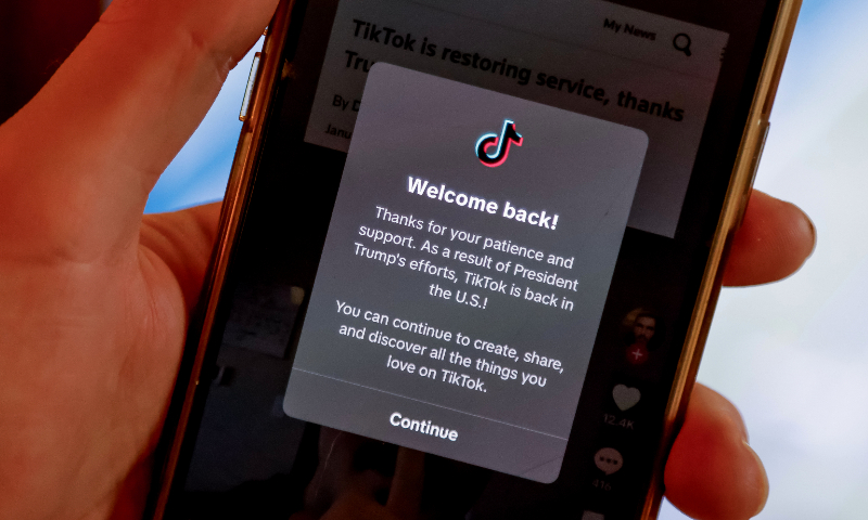 TikTok podría reestablecerse tras garantía de Trump de retrasar prohibición